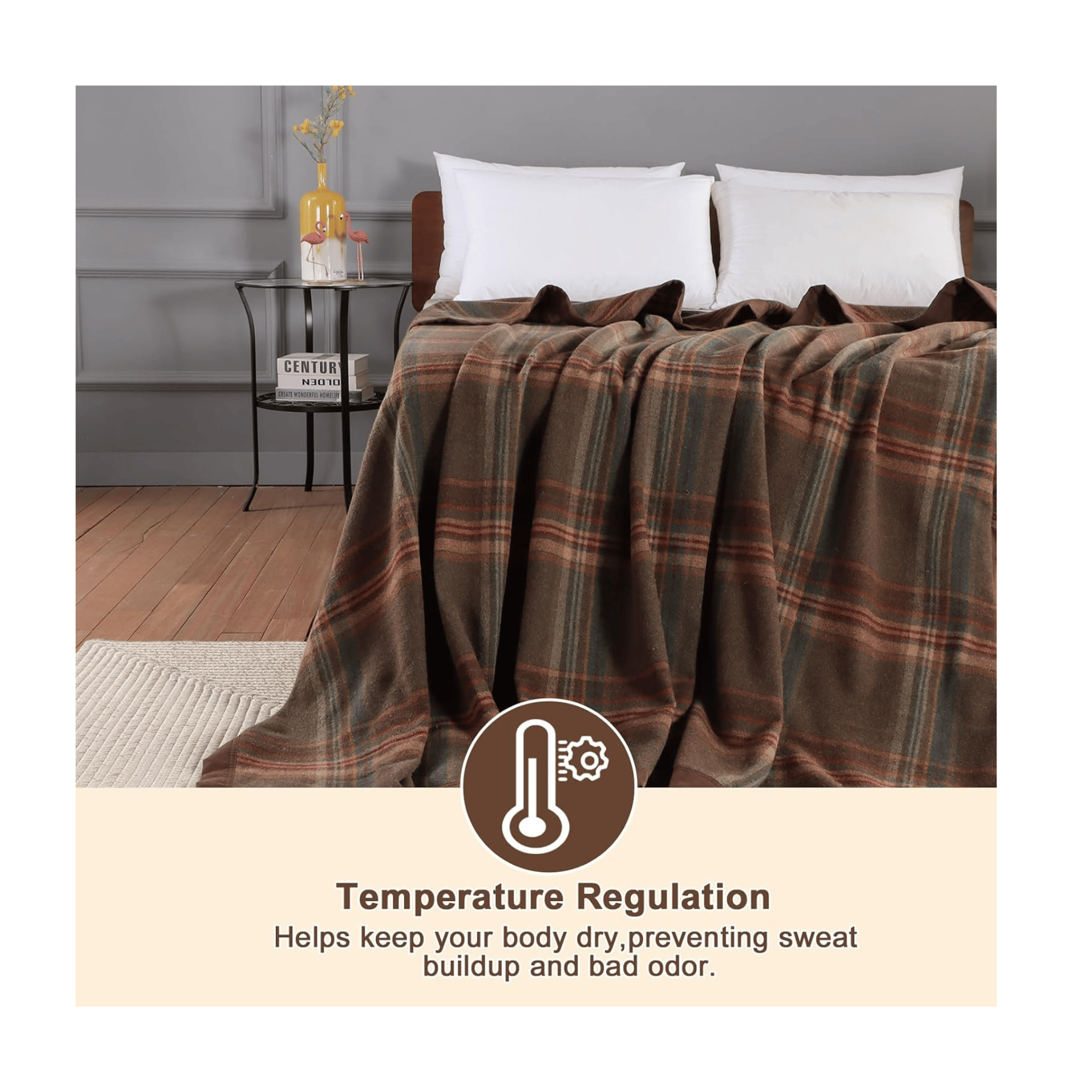 YOUR MOON wool blanket bed