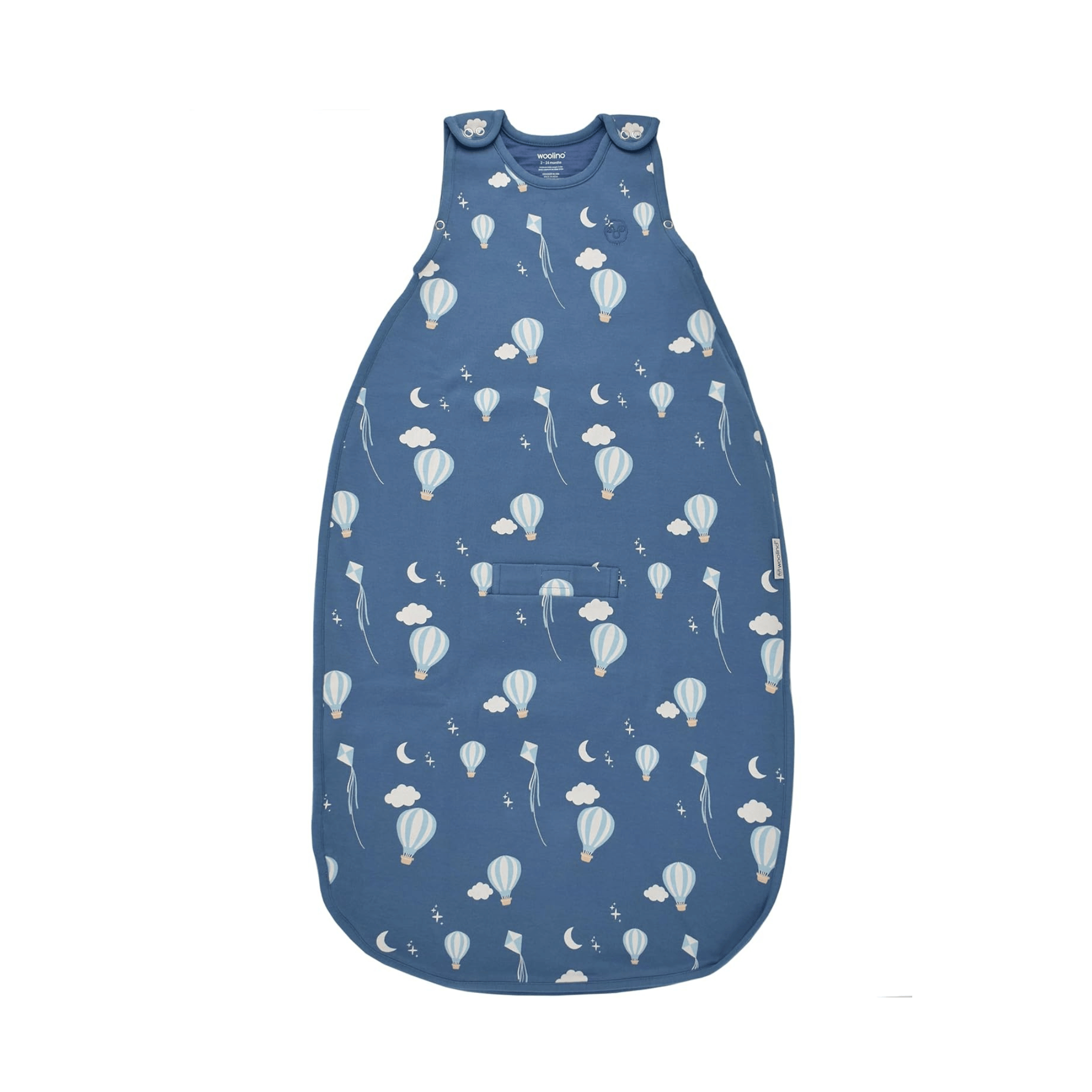 Woolino diaper change sleep sack