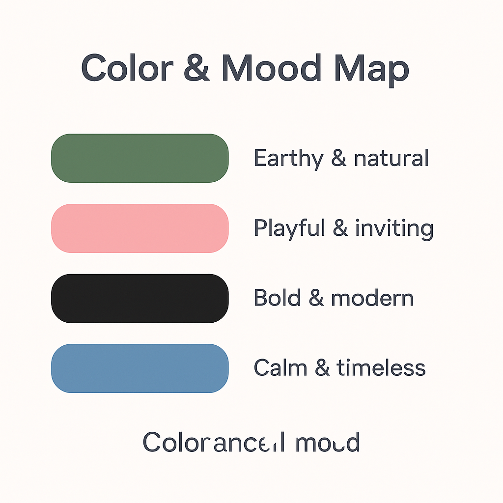Throw blanket color and mood guide