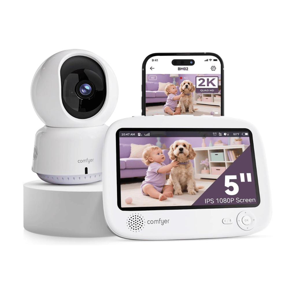 Comfyer 2K Wi-Fi baby monitor