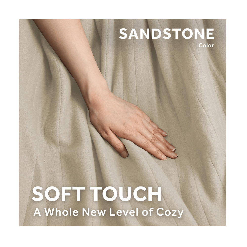 Sunbeam sandstone fleece fabric