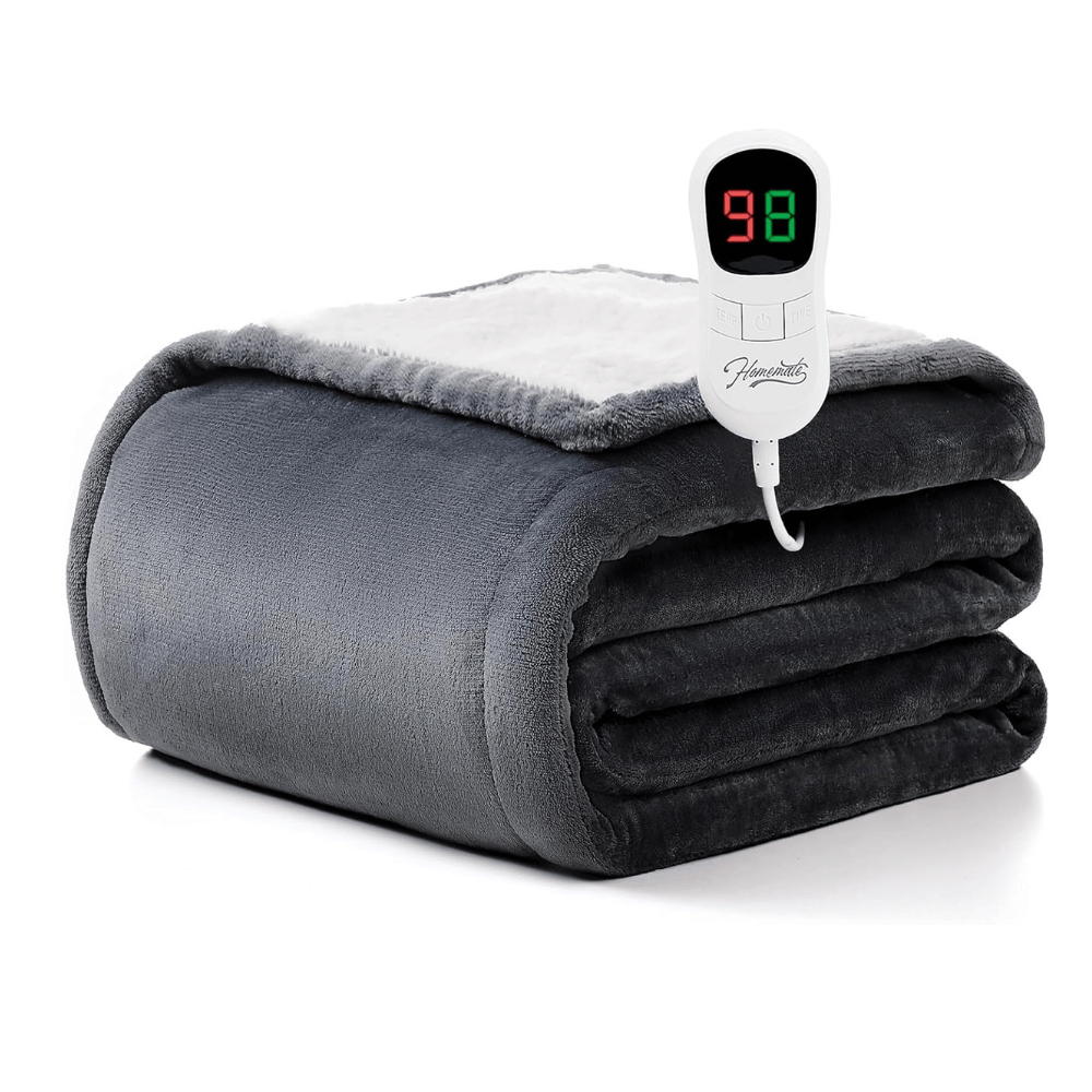 Homemate heated throw blanket
