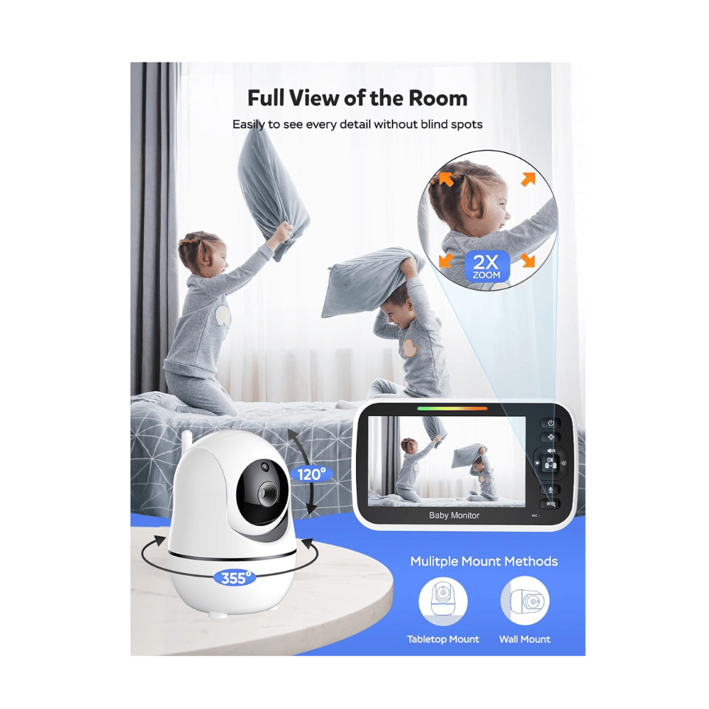 HelloBaby 6 inch IPS display monitor