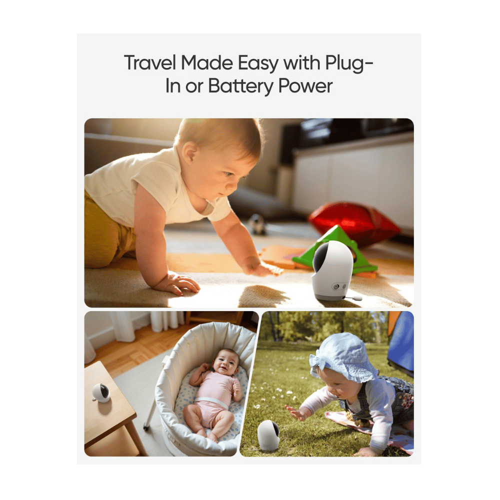 eufy Security baby monitor travel mode