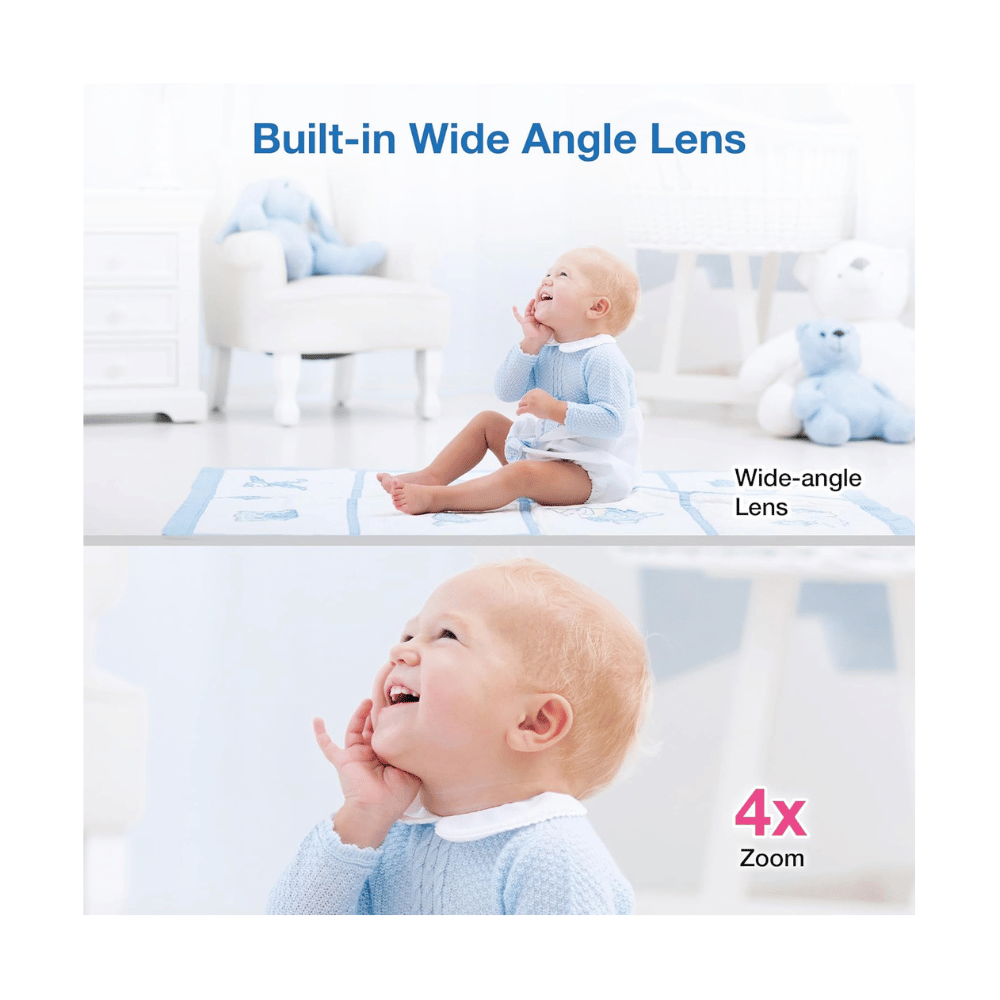 VTech VM901 wide angle lens