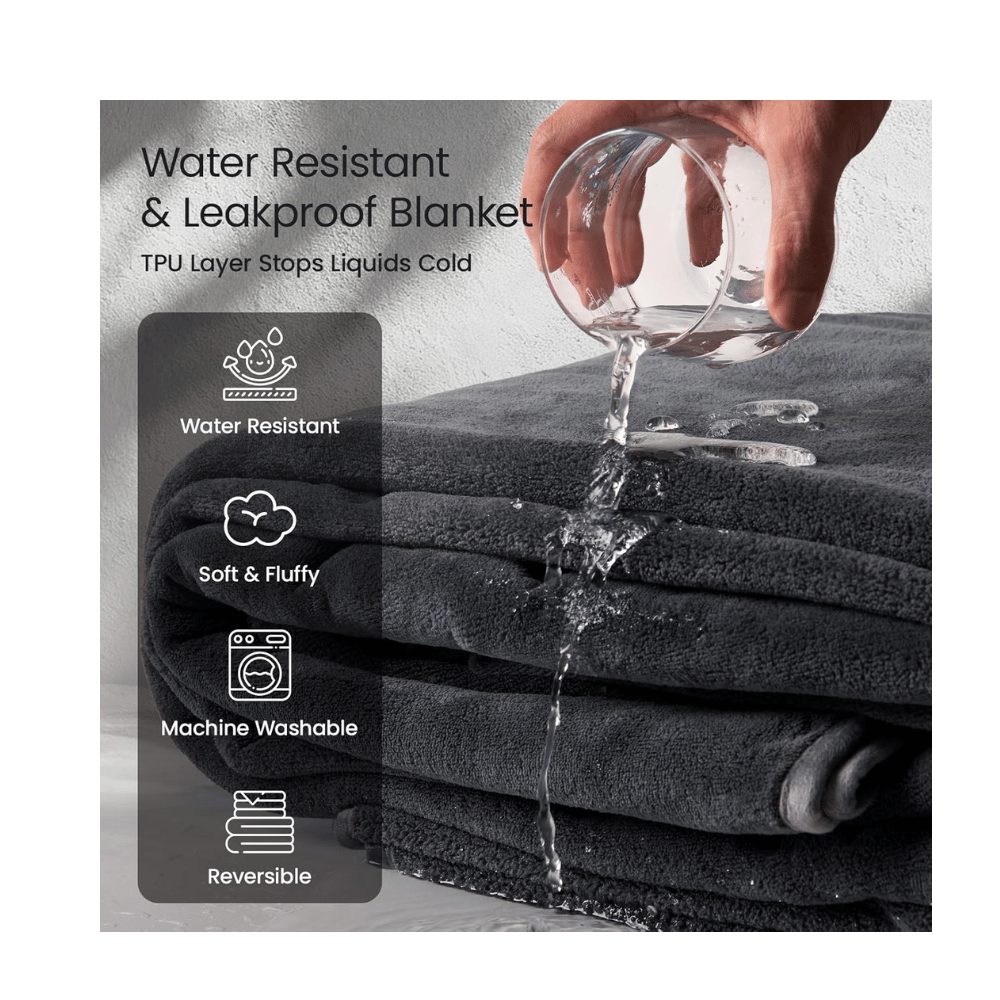 LOOBANI leakproof waterproof blanket