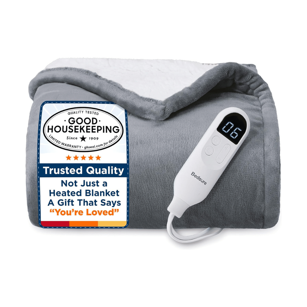 Bedsure dual-control heated blanket