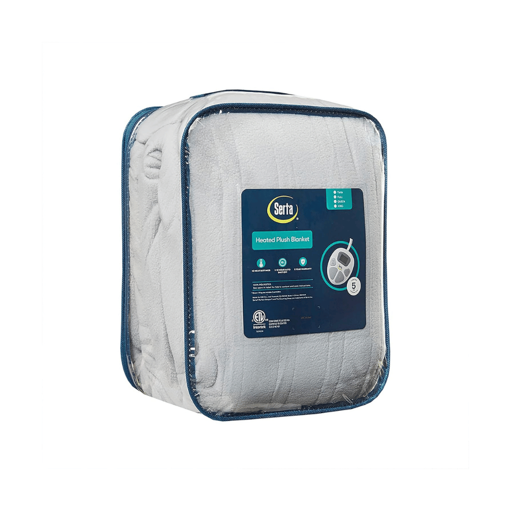 Serta fleece sherpa blanket