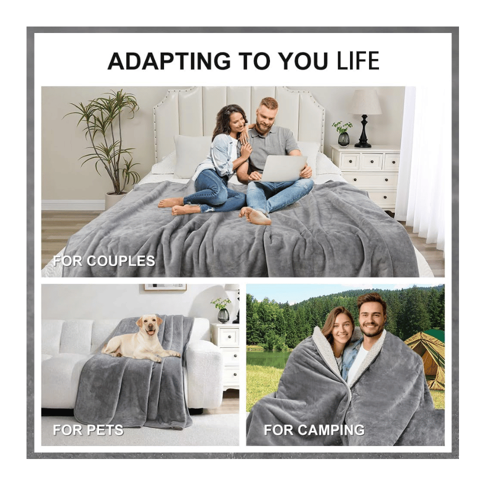 Yarelinza waterproof blanket for couples