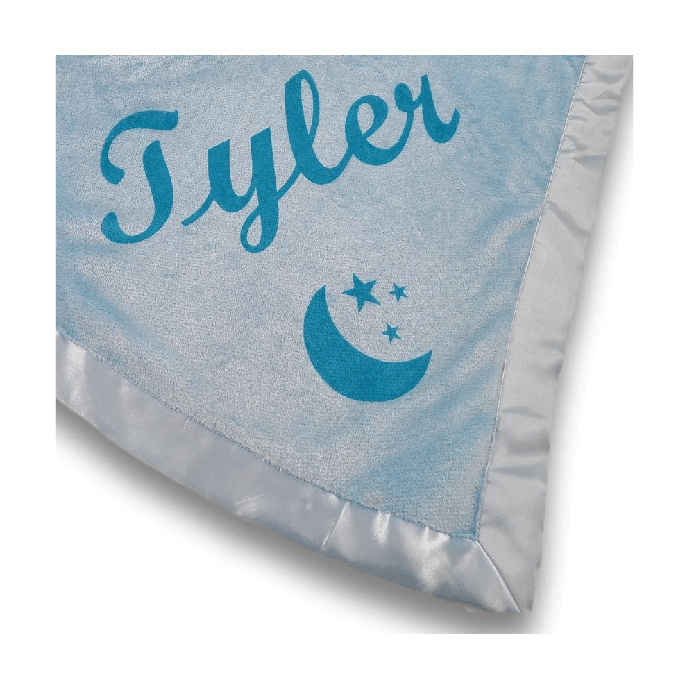 Tyler blue moon baby blanket
