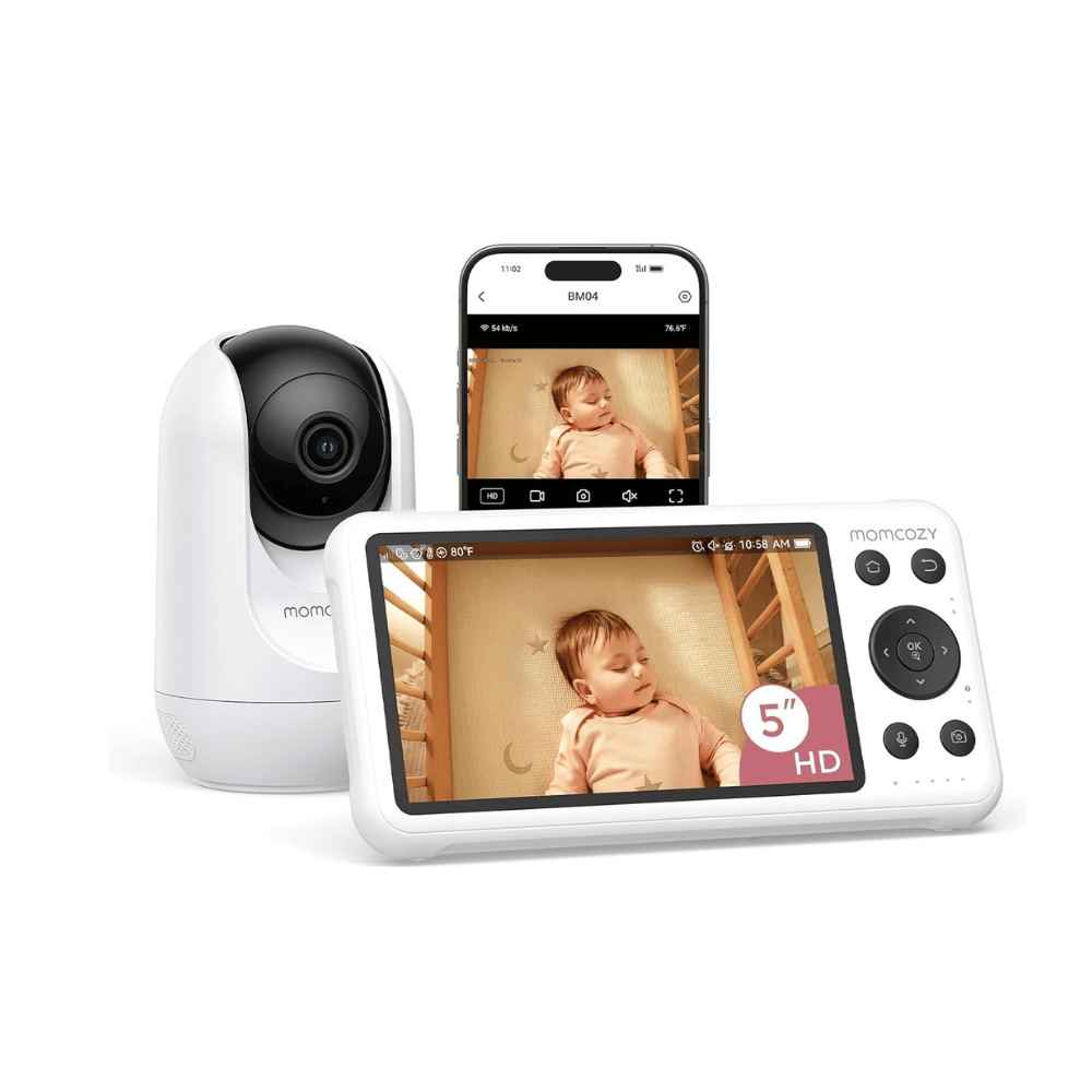 momcozy smart wifi baby monitor dual mode with phone and display (C: Momcozy /Amazon)