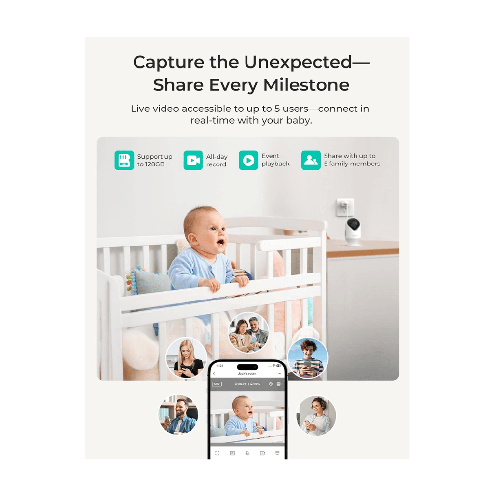 dr care wifi baby monitor with handheld screen and phone display (C: Dr. Care/Amazon)