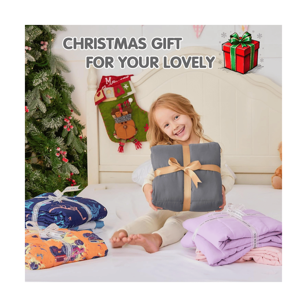 yescool kids weighted blanket with cooling beads (MyRadiantSleep.com)