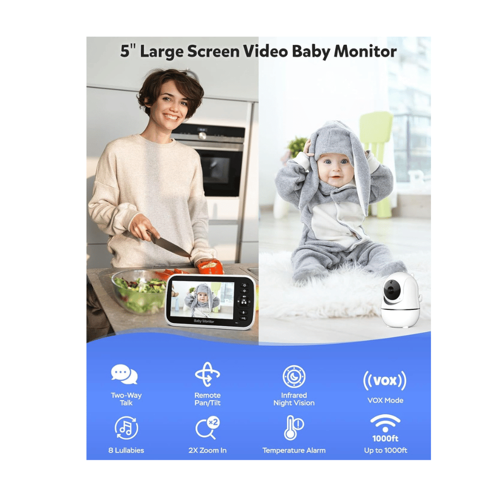 goodbaby large screen baby monitor fhss long range (C: GoodBaby /Amazon)