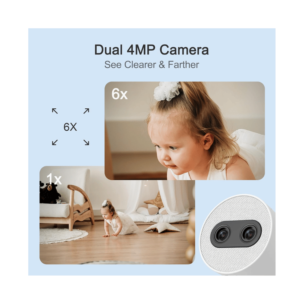 simsky dual 4mp baby monitor camera with 6x zoom clarity (C: Simsky/Amazon)