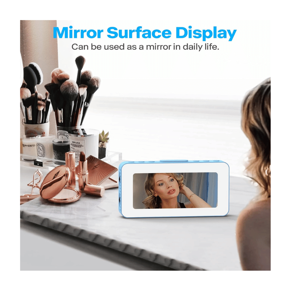 AFEXOA alarm clock mirror surface (C: AFEXOA/Amazon)