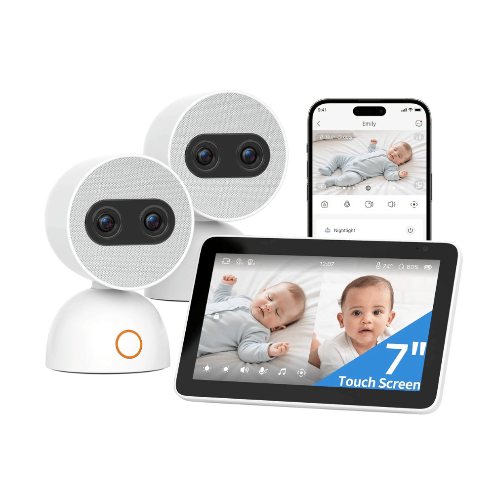 simsky 4mp baby monitor system with dual cameras and touch screen (C: Simsky/Amazon)
