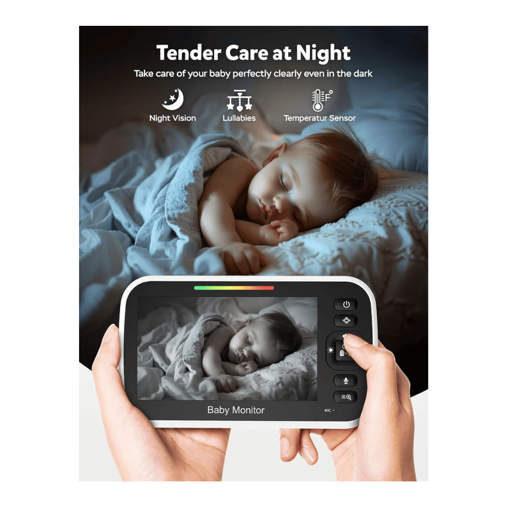 goodbaby night vision baby monitor temperature sensor (C: GoodBaby /Amazon)
