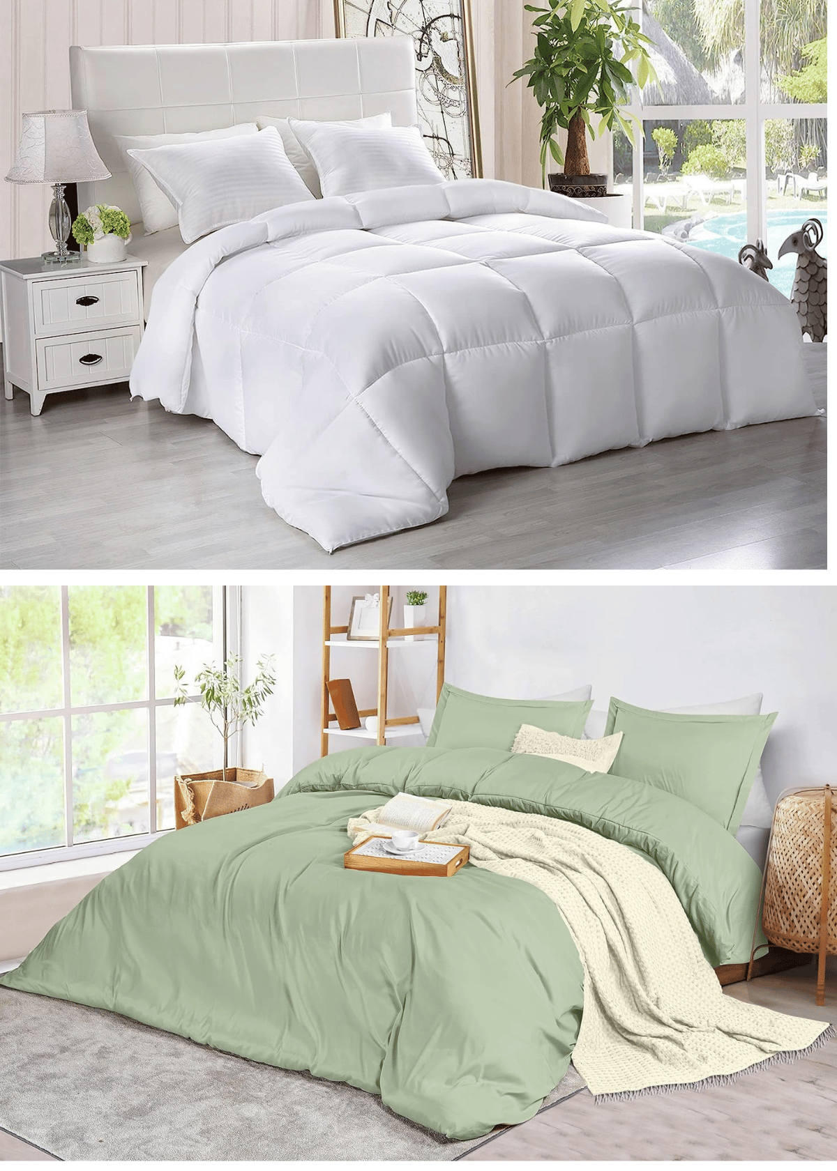 The Utopia Bedding comforter ensures comfort-filled, serene rest (Credit: Utopia Bedding)