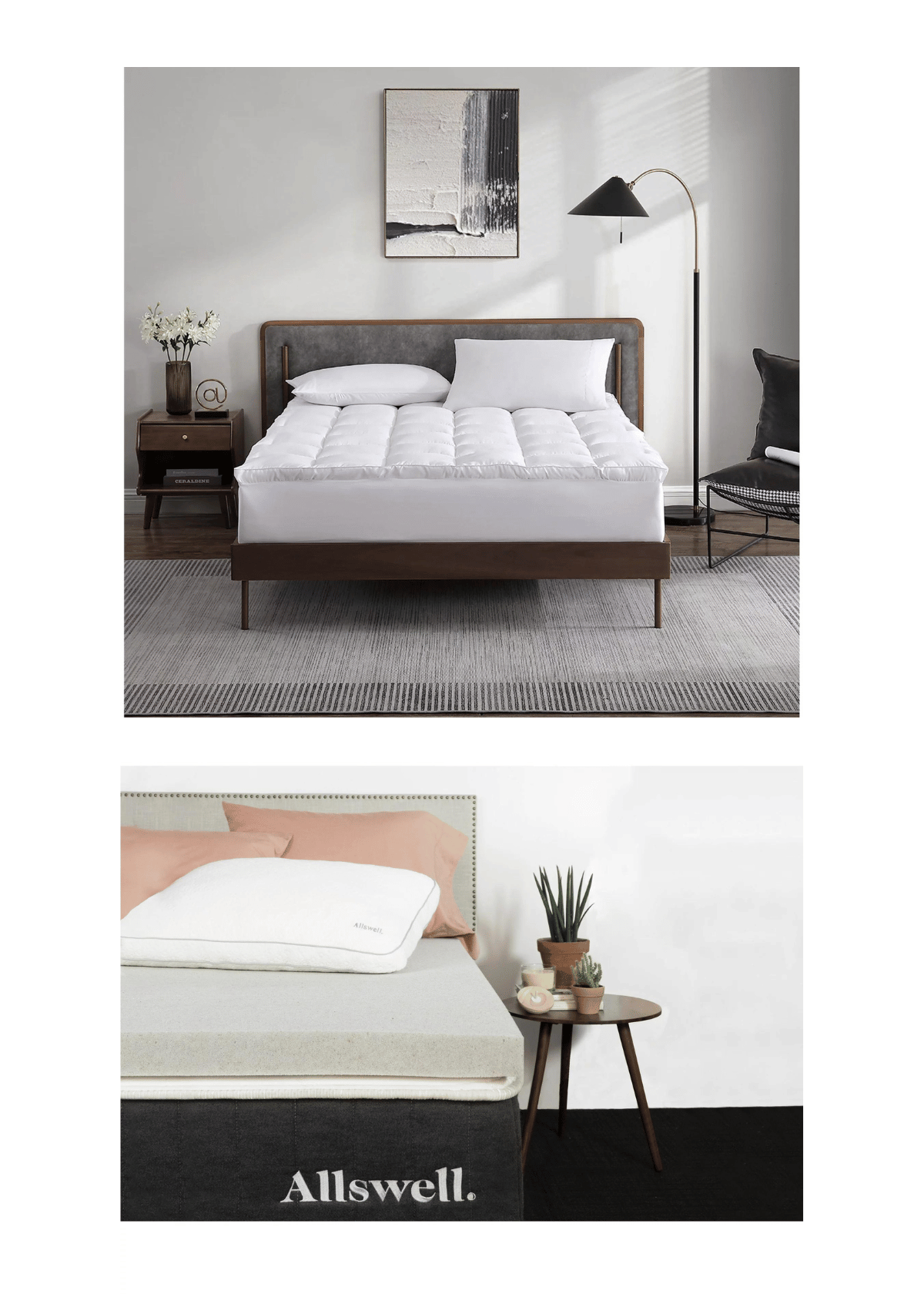 Allswell mattress topper review.