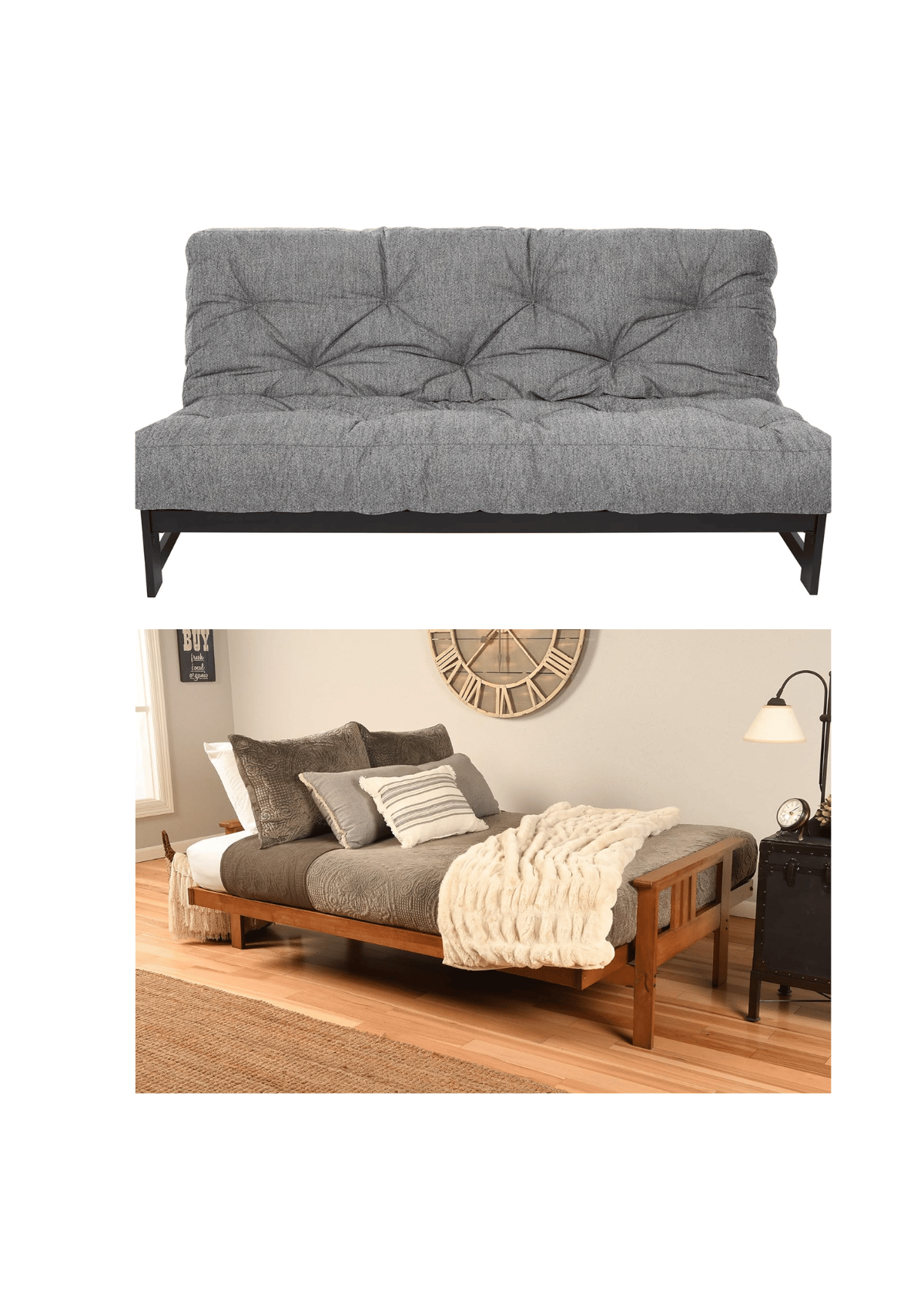 The Mattress delivers cozy comfort and modern style(Credit: Trupedic; Kodiak Furniture )