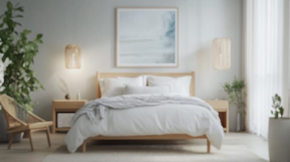 A perfect sleep environment is key to a better sleep.