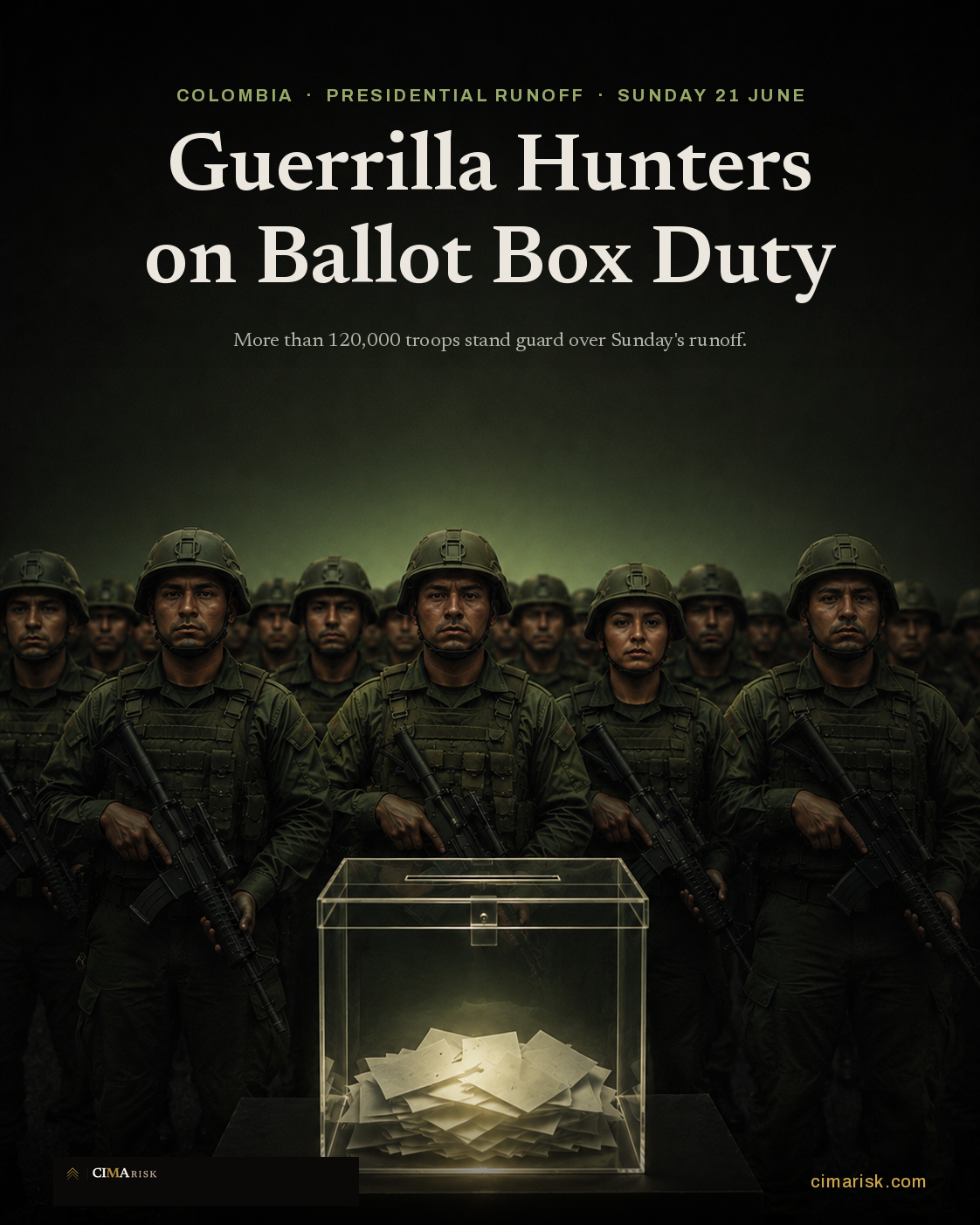 Guerrilla Hunters on Ballot Box Duty