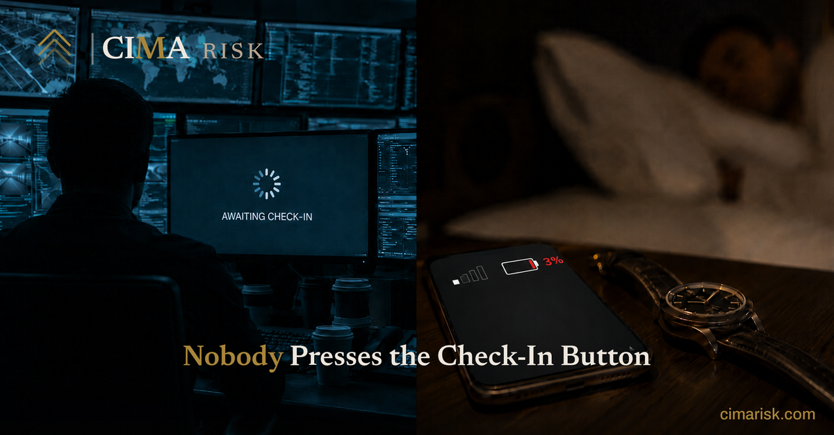 Nobody Presses the Check-In Button
