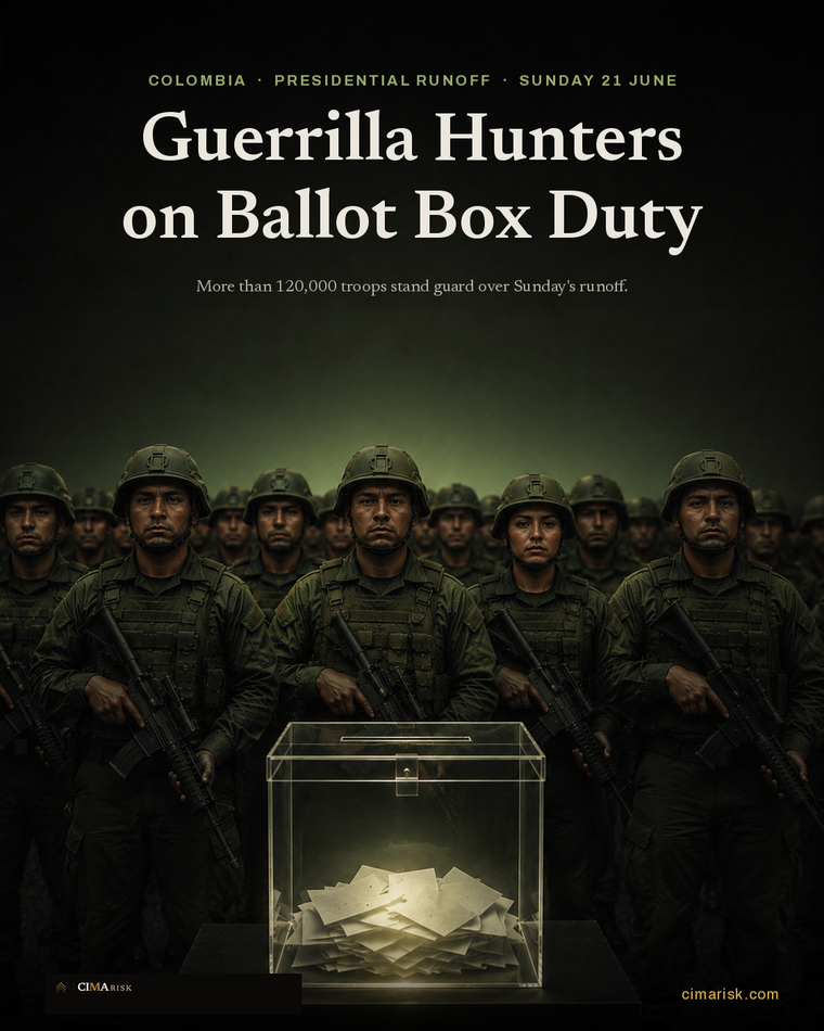 Guerrilla Hunters on Ballot Box Duty