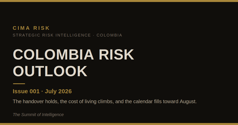 Colombia Risk Outlook: July 2026