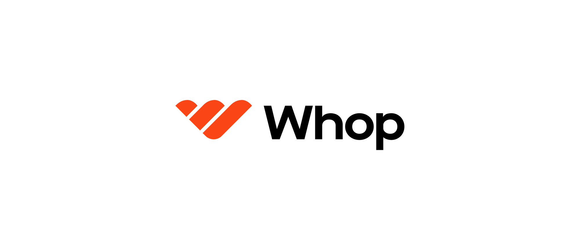 Whop logo banner