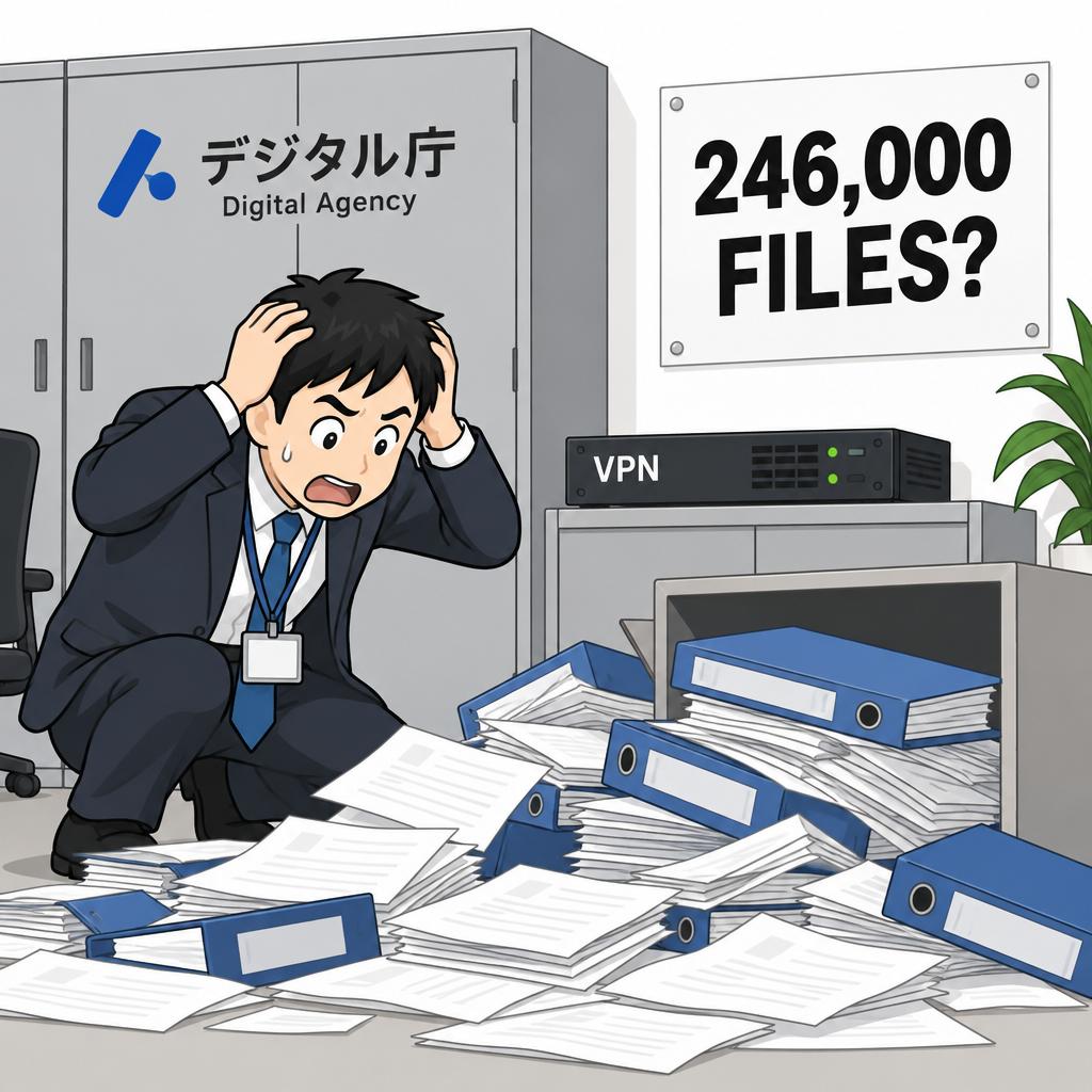 Japan Digital Agency GSS leak risk