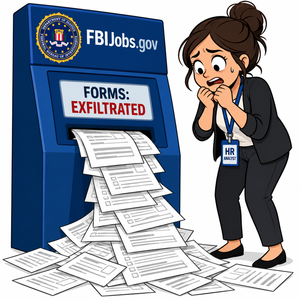FBIJobs.gov applicant data breach claim