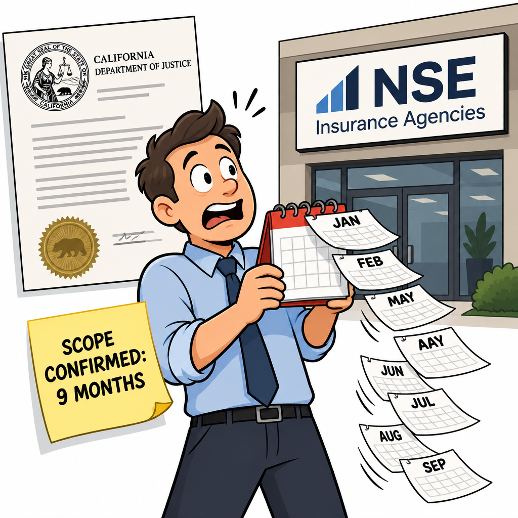 NSE Insurance Agencies breach notice timeline