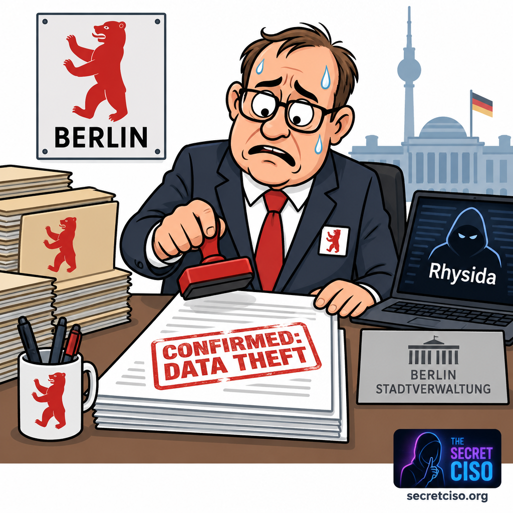 Berlin city administration data theft confirmation
