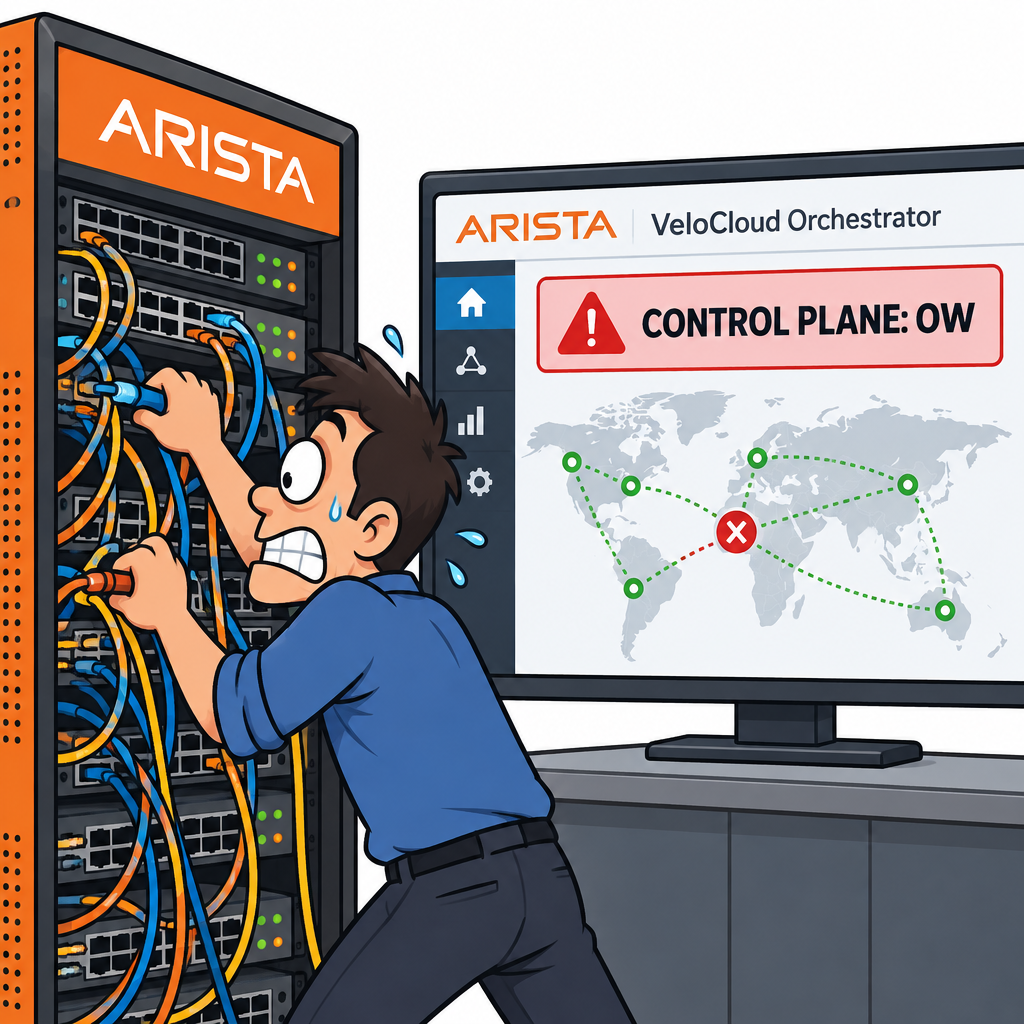 Arista VeloCloud Orchestrator zero-day CVE-2026-93952