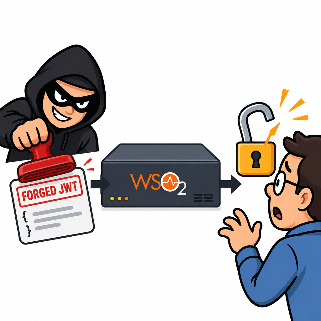 WSO2 CVE-2026-5430 forged JWT authentication bypass