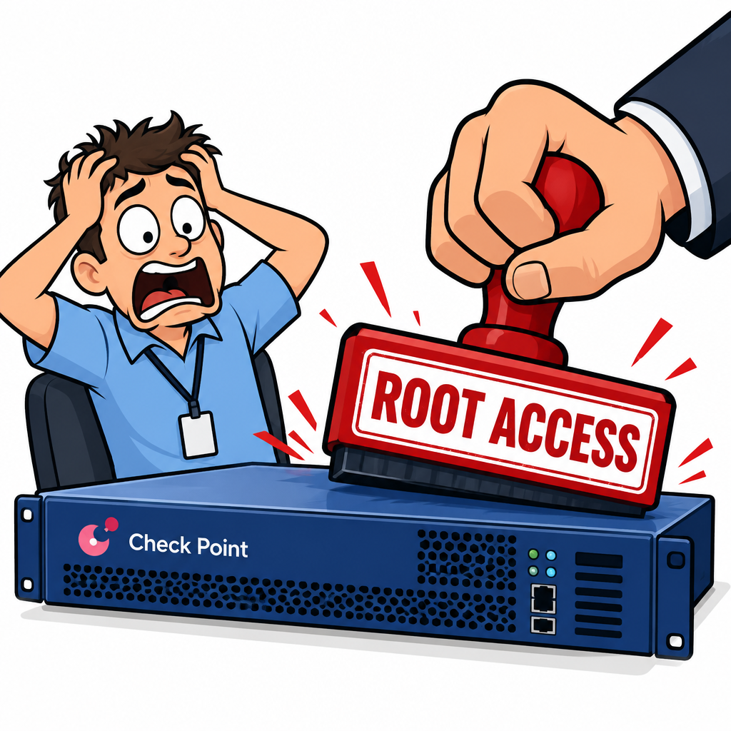 Check Point Security Management Server root RCE