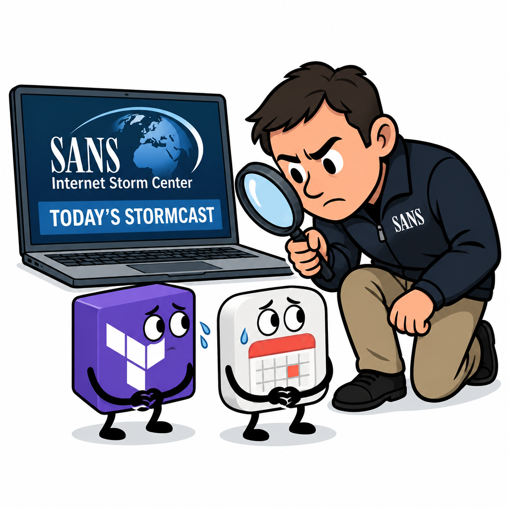 SANS Stormcast episode on Terraform and MacSync