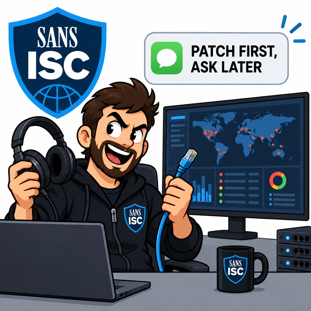 SANS ISC Stormcast daily security briefing