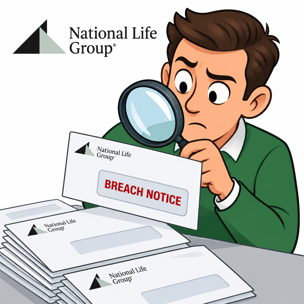 National Life Group breach notice mail