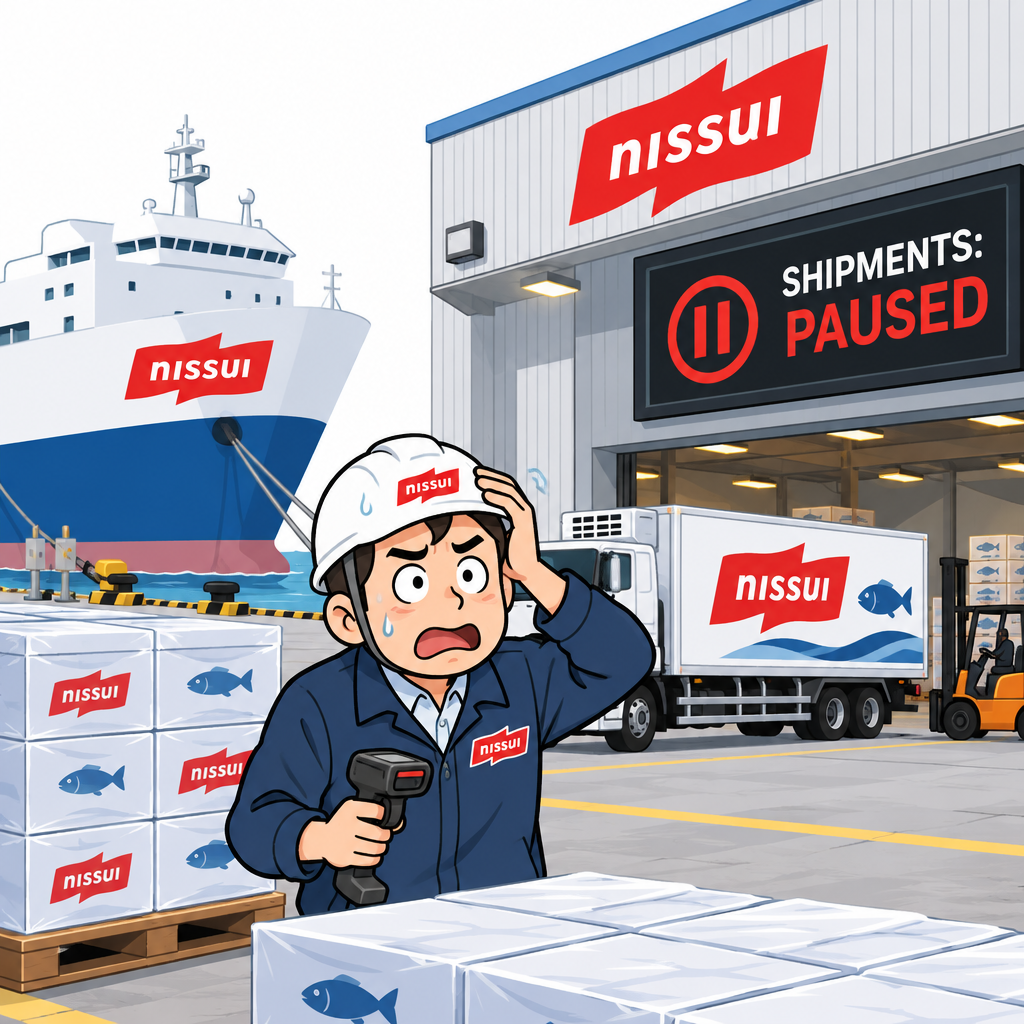 Nissui Logistics system outage after suspected data center access
