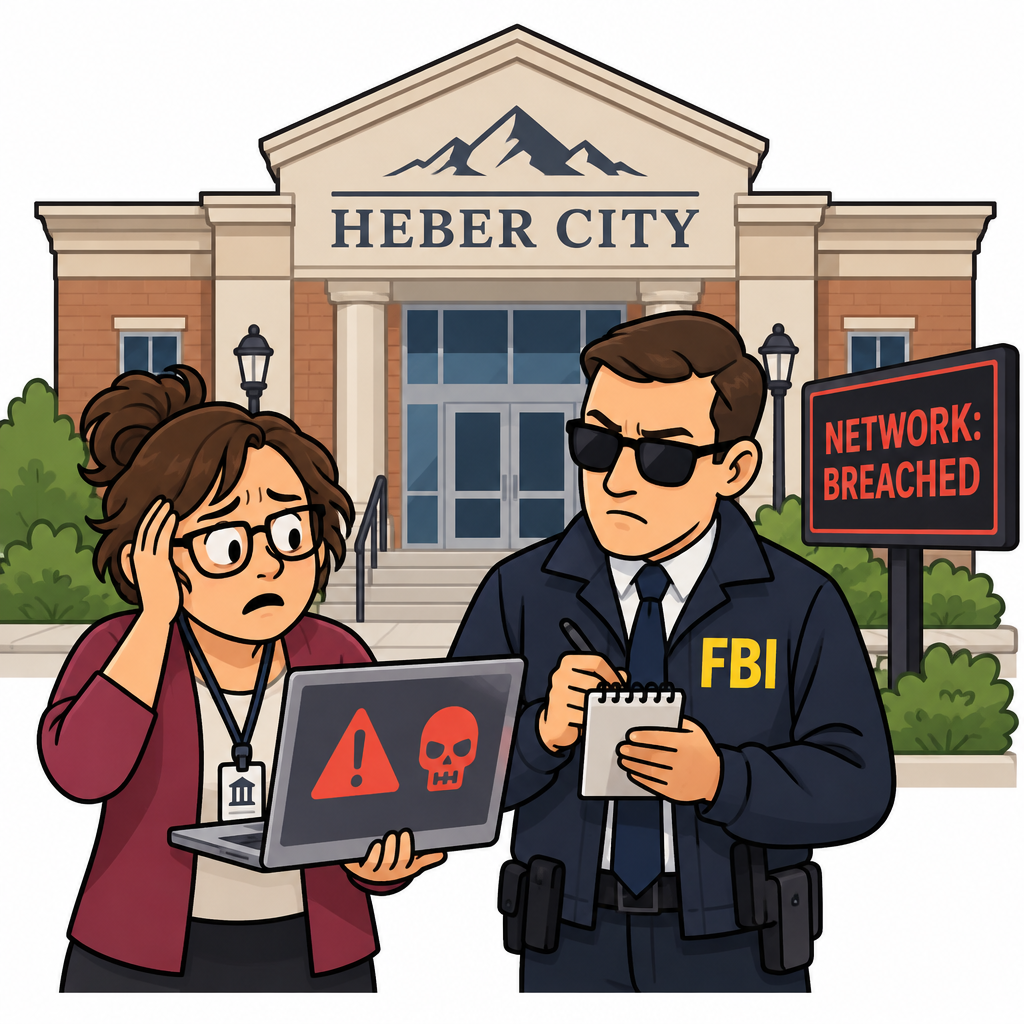 Heber City municipal network breach
