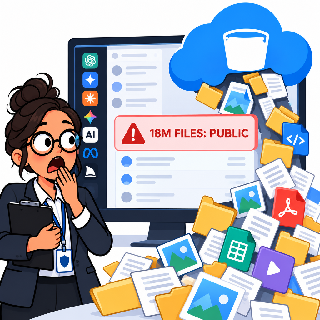 AI aggregator exposed files breach
