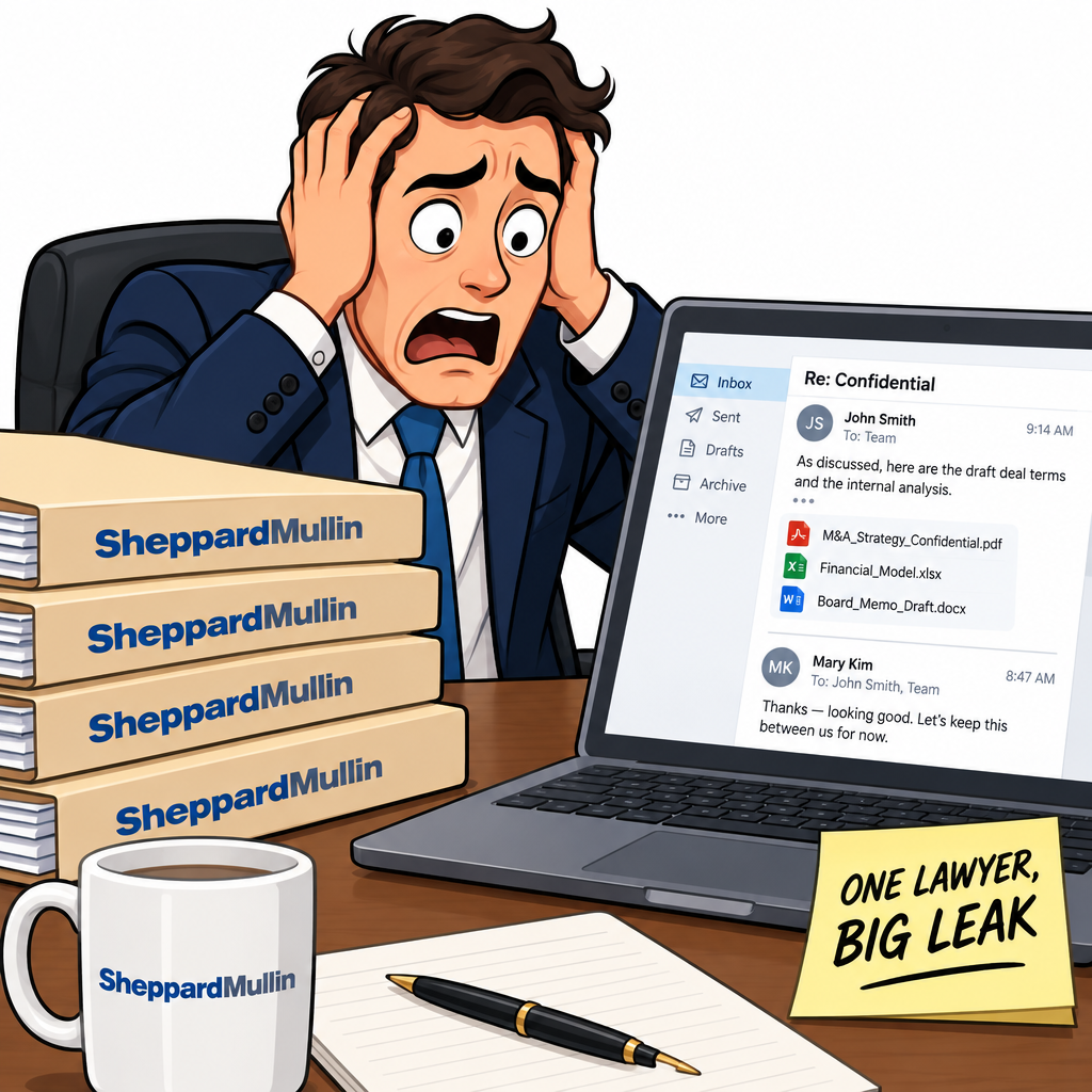 Sheppard Mullin social engineering breach notice