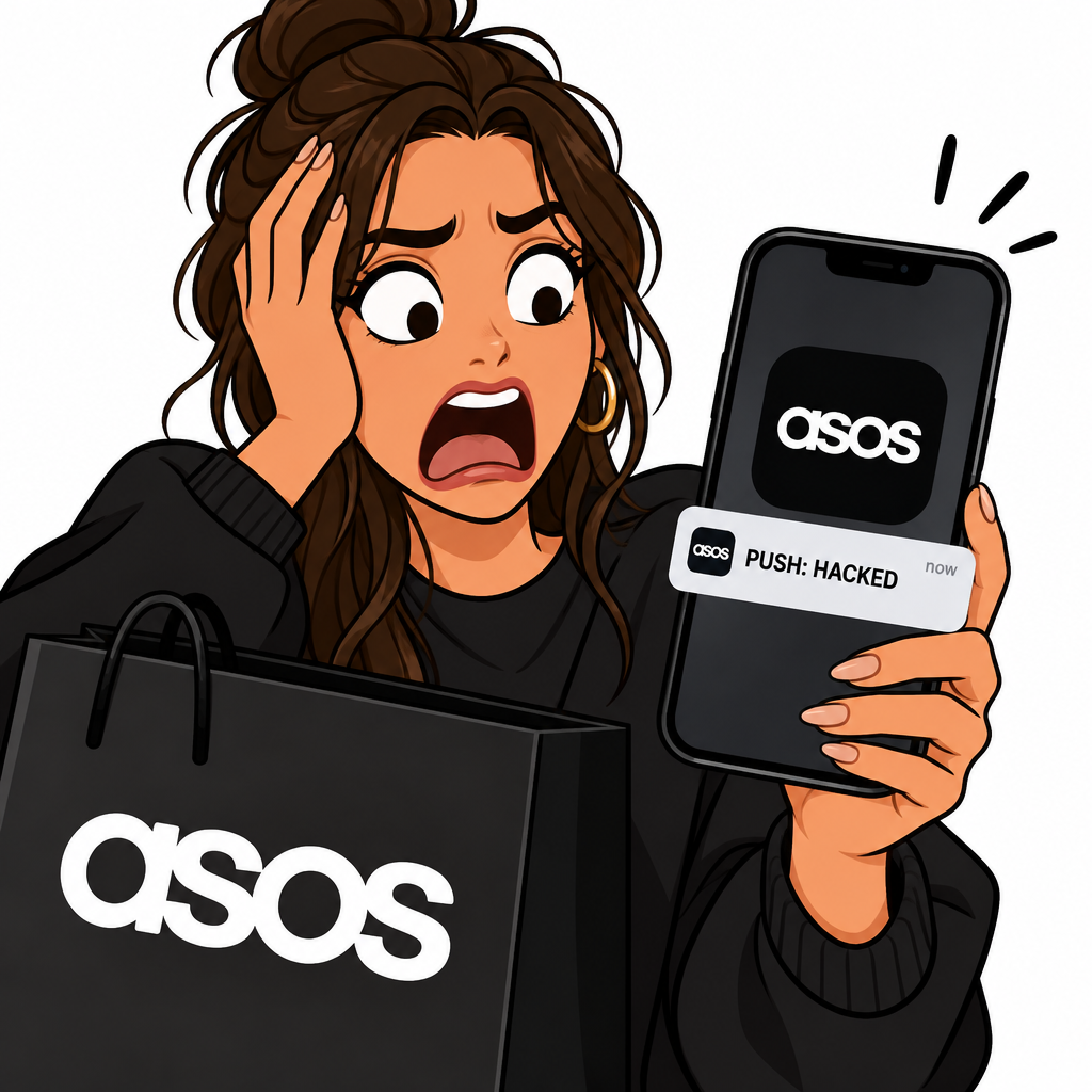 ASOS app breach push notification hijack