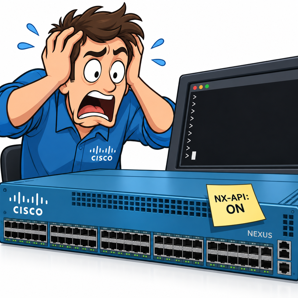 Cisco Nexus NX-API vulnerability patching