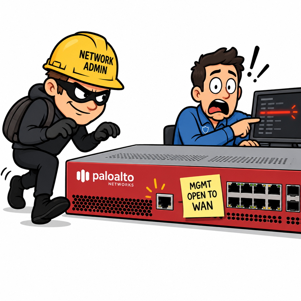 Palo Alto Networks PAN-OS management interface exploited flaw