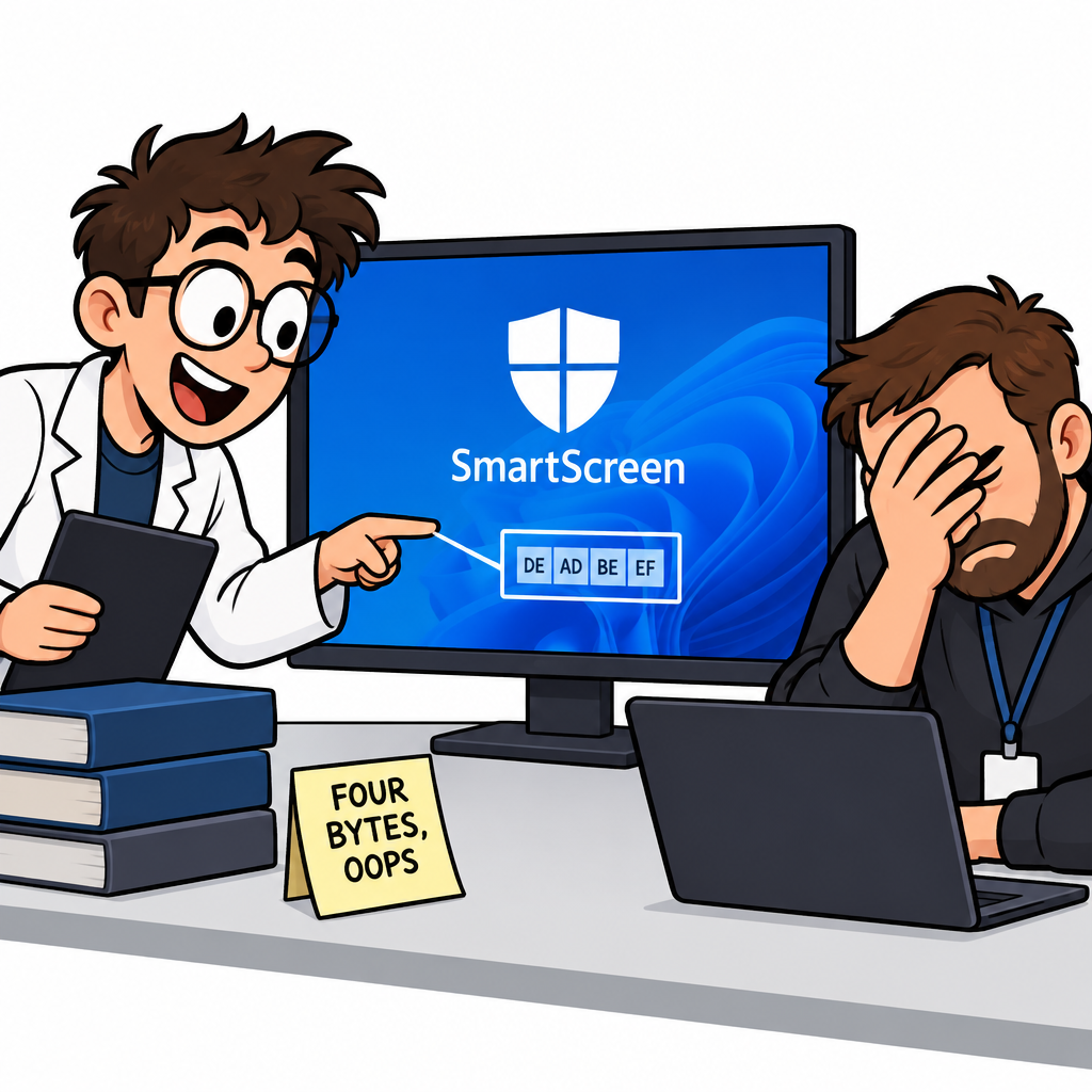 Windows SmartScreen enclave exploit research