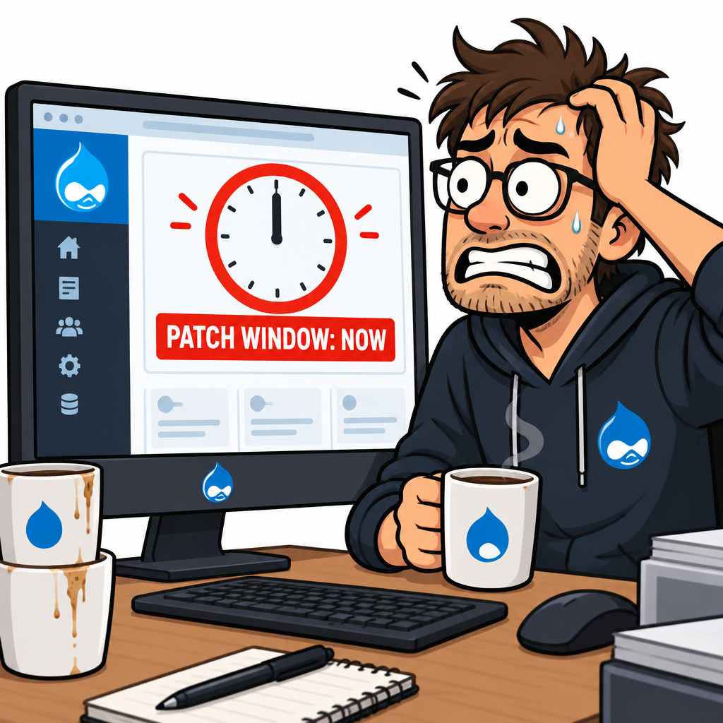 Drupal core critical RCE patch window